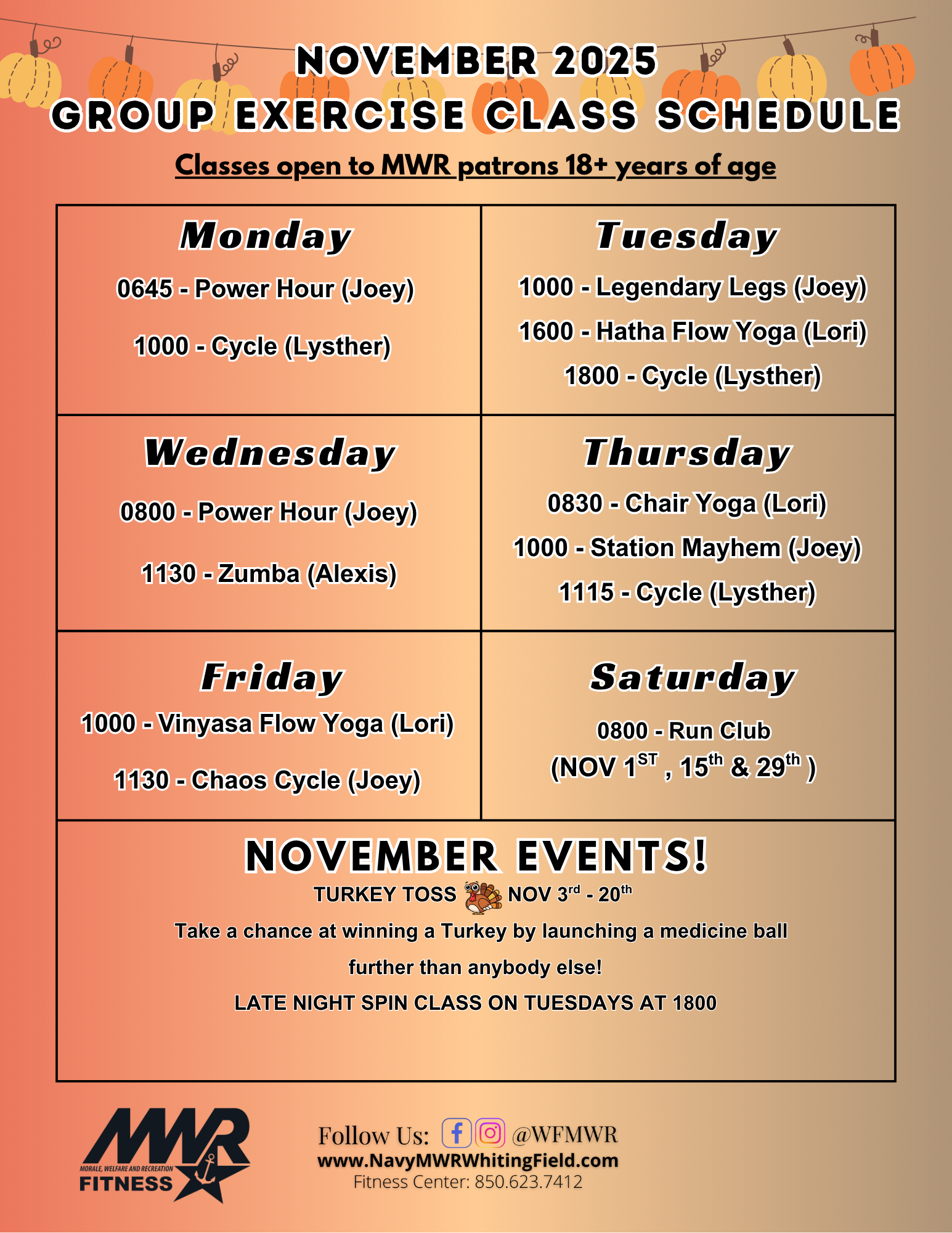 November 2025 Group Exercise Class Schedule.png