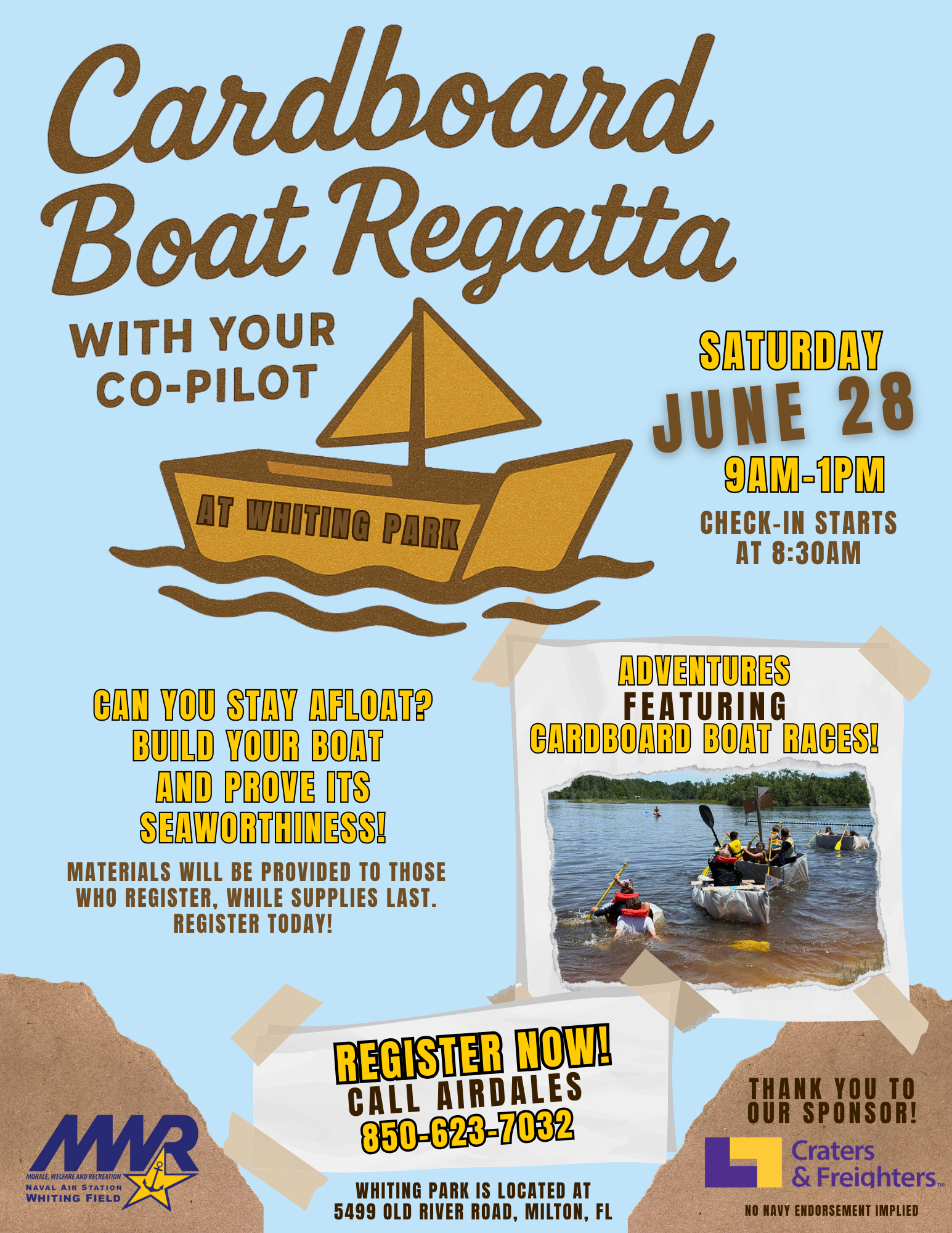 Cardboard Boat Regatta with Copilot 2025 (8.5 x 11 in).png