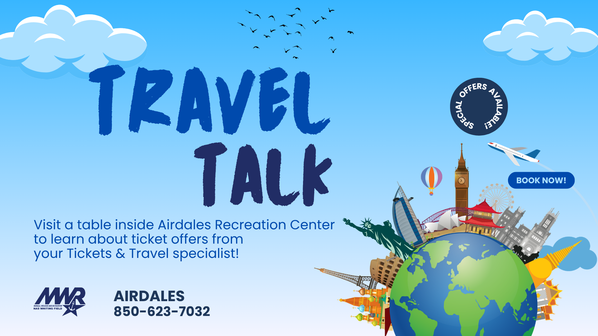 Generic Promotional Material for Travel Talk event