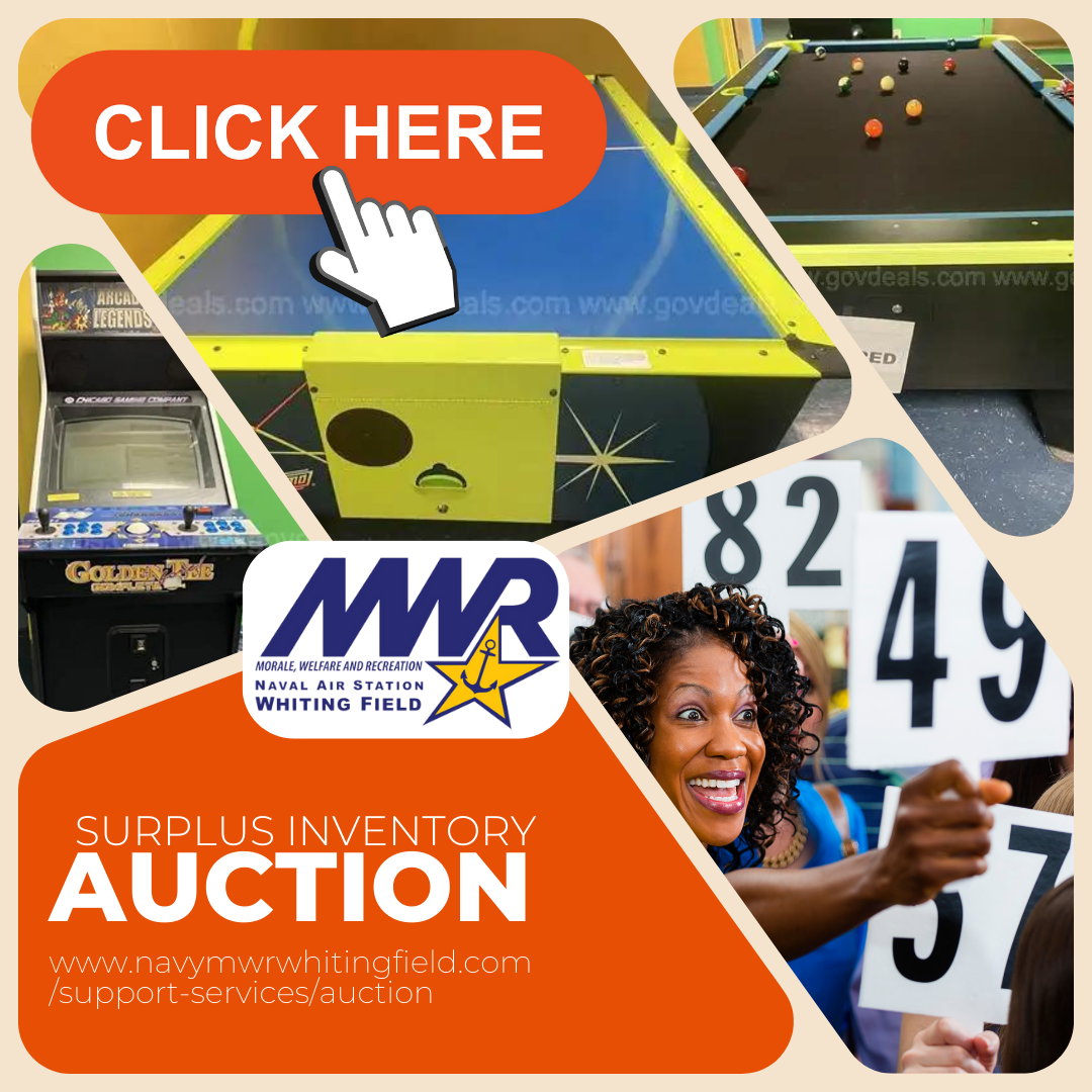 Visit our MWR Surplus Items Auction Site 