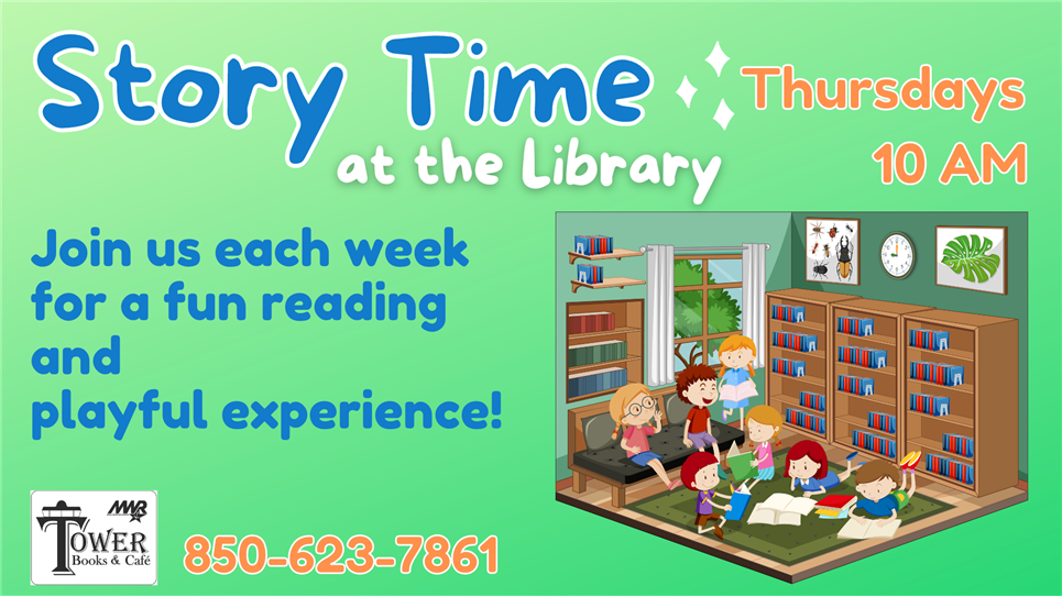 Story Time Each Thursday at the Library
