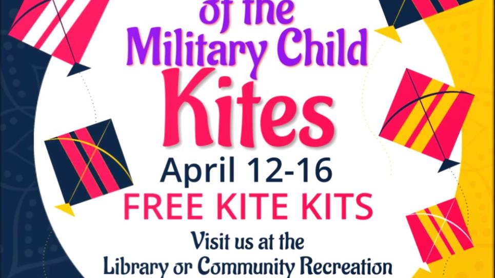 Month of the Military Child Kites 