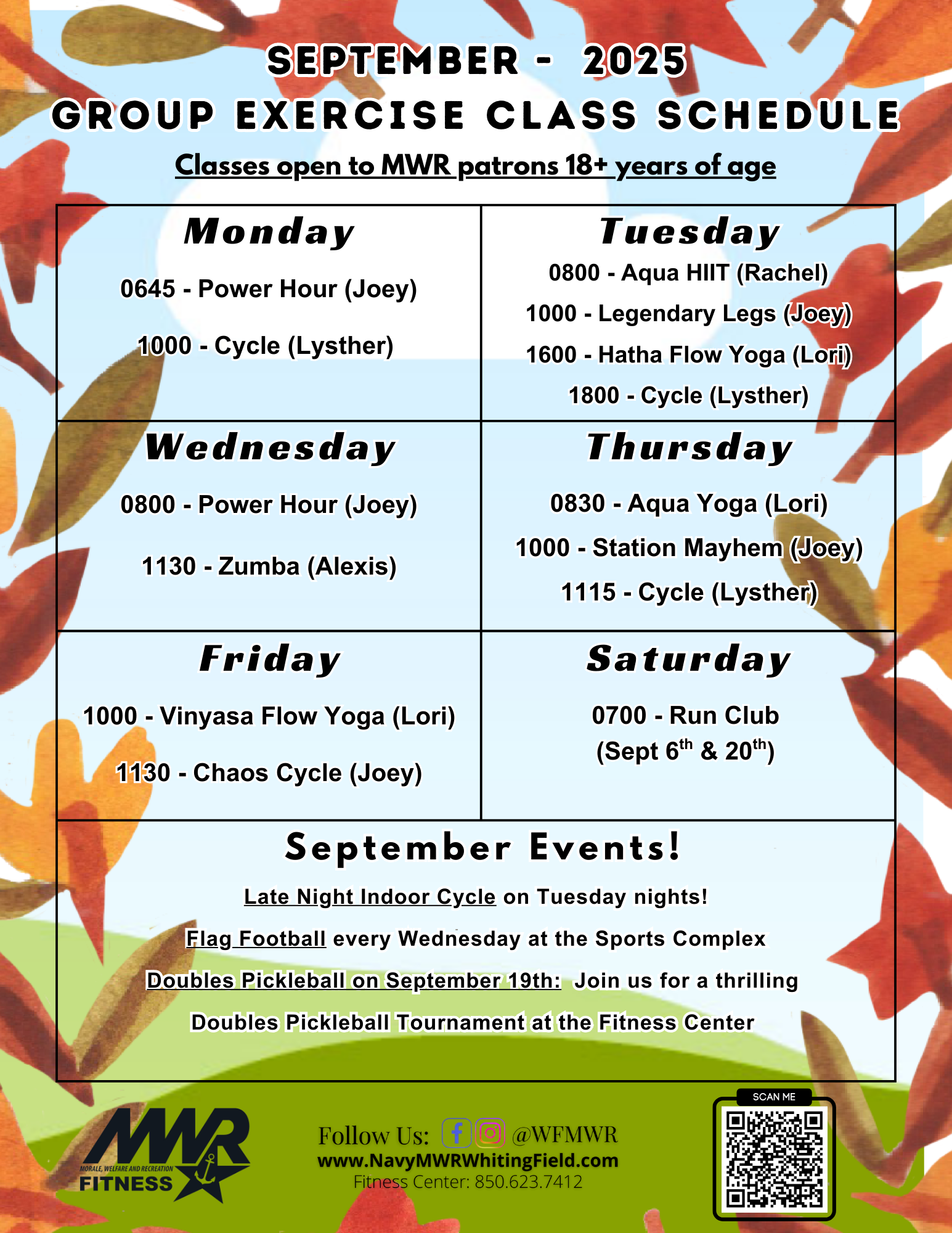 September 2025 Group Exercise Class Schedule.png