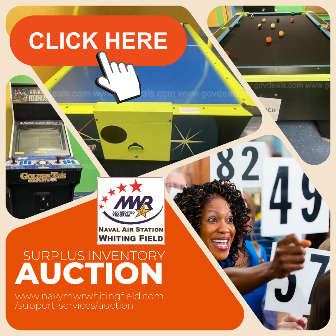 Visit our MWR Surplus Items Auction Site 