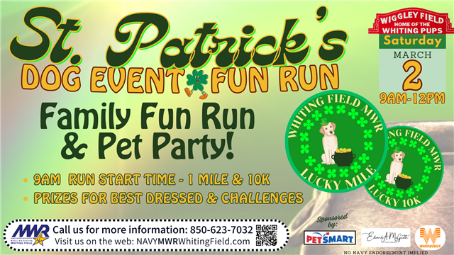 St. Patrick's Dog Event and Fun Run