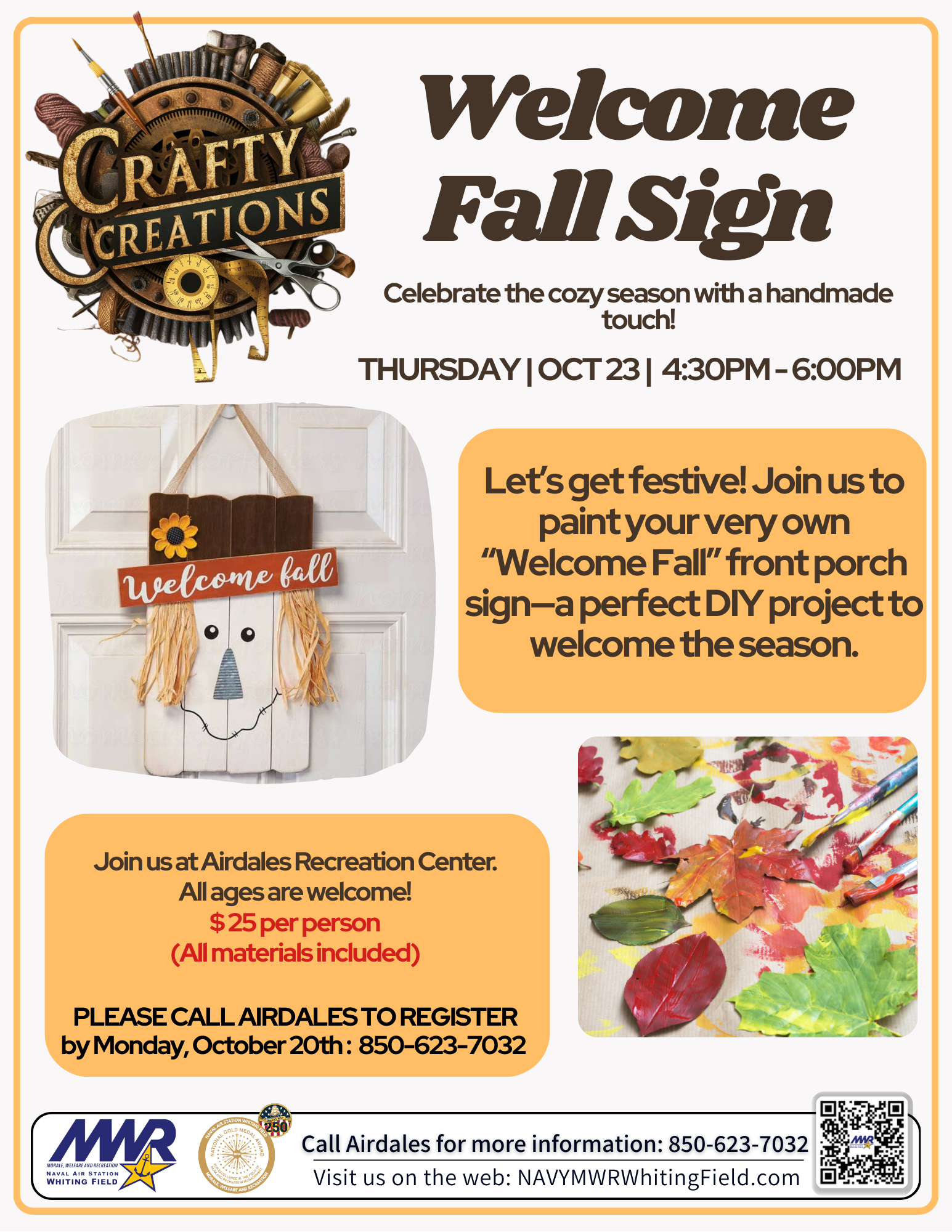 Crafty Creations Welcome Fall Sign OCT2025 (8.5x11).png