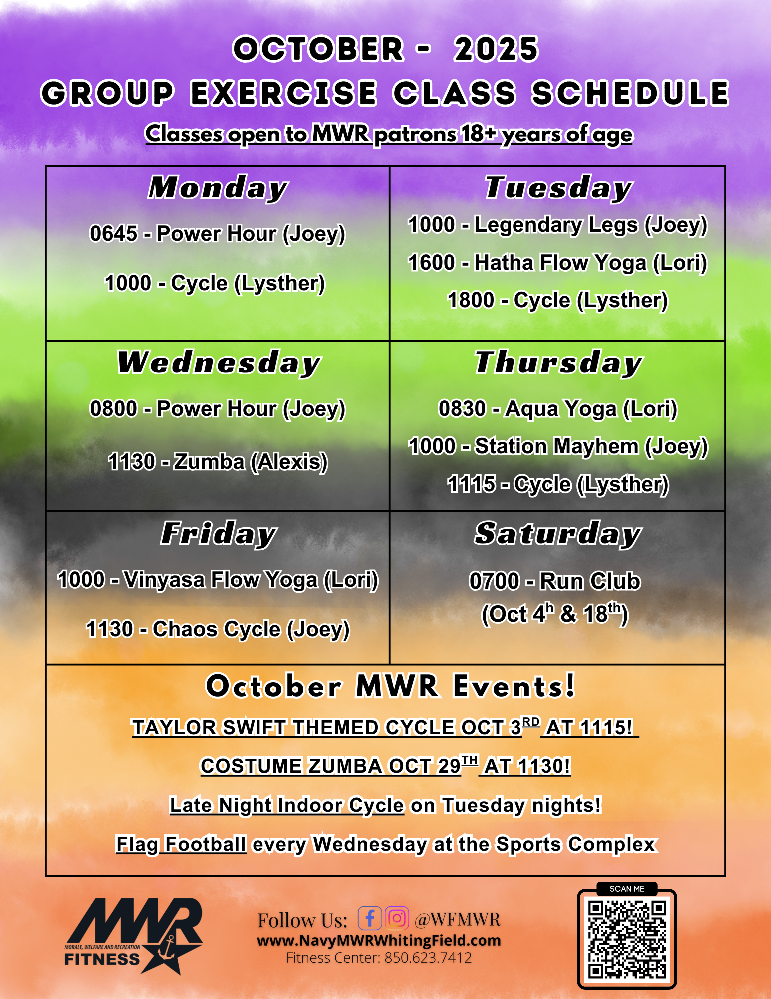 October 2025 Group Exercise Class Schedule.png
